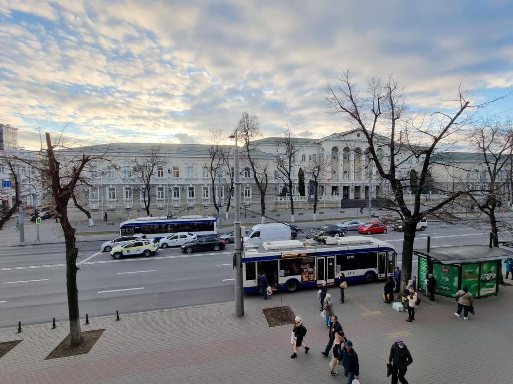 Ultra Central Apartment At Stefan Cel Mare Kišiněv Exteriér fotografie